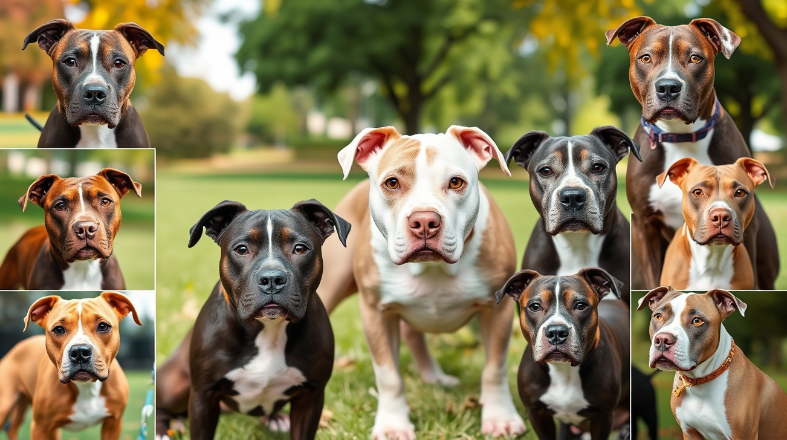 Types of pitbulls